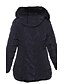 economico Piumini e parka da donna-Per donna Casual Lungo Imbottito Collage Con cappuccio / Inverno