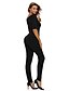 cheap Women&#039;s Jumpsuits &amp; Rompers-Women&#039;s Jumpsuit - Solid, Backless High Rise Boat Neck