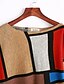 זול סוודרים לנשים-בינוני (מדיום) - שרוול ארוך - סוודר - צמר / כותנה)