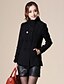 cheap Women&#039;s Coats &amp; Trench Coats-Women&#039;s Vintage/Work Thick Long Sleeve Regular Coat (Cotton/Wool Blends)