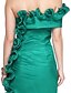 cheap Special Occasion Dresses-Sheath / Column Celebrity Style Cute Holiday Cocktail Party Prom Dress Off Shoulder Sleeveless Short / Mini Chiffon with Draping Side Draping Flower 2020