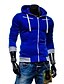 halpa Miesten hupparit ja collegepaidat-Men&#039;s Daily Sports Going out Casual Active Street chic Color Block Hooded Hoodie Jacket Regular,Long Sleeve Winter Spring Fall Cotton
