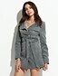 cheap Women&#039;s Coats &amp; Trench Coats-Women&#039;s Vintage Trench Coat - Solid Colored