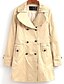 cheap Women&#039;s Coats &amp; Trench Coats-Women&#039;s Daily Casual Trench Coat