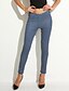 voordelige Damesbroeken-Dames Actief Sport Skinny Jeans Broek Blauw S M L