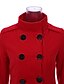 cheap Women&#039;s Coats &amp; Trench Coats-Women&#039;s Vintage/Work Thick Long Sleeve Regular Coat (Cotton/Wool Blends)