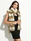 billige Frakker og trenchcoats til kvinder-Women&#039;s Daily Plus Size / Street chic Fur Coat