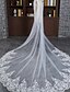 cheap Wedding Veils-One-tier Wedding Veil Chapel Veils With Tulle Wedding Accessories