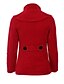 cheap Women&#039;s Coats &amp; Trench Coats-Women&#039;s Vintage/Work Thick Long Sleeve Regular Coat (Cotton/Wool Blends)