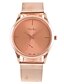 abordables Reloj de pulsera-Mujer Reloj de Moda Reloj de Pulsera Cuarzo Plata / Dorado / Oro Rosa Analógico Casual Vintage - Oro Rosa Dorado Plata