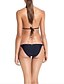 cheap Women&#039;s Swimwear-Women&#039;s Swimwear Bikini Swimsuit Print Color Block Orange Triangle Halter Neck Bathing Suits / Sexy