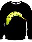 cheap Men&#039;s Hoodies &amp; Sweatshirts-Men&#039;s Sweatshirt 3D Print Oversized Round Neck Active / Street chic / Punk &amp; Gothic Long Sleeve Black / Fall / Winter