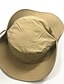 cheap Men&#039;s Hats-Unisex Sun Hat Polyester Solid Colored Army Green Navy Blue Khaki