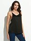 cheap Tank Tops &amp; Camis-Women&#039;s Solid Colored Backless Criss Cross Tank Top Going out Strap Wine / White / Black