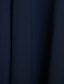 abordables Vestidos de madrina-Funda / Columna Vestido de Madrina Brillos Y Estrellas Camiseta con cuello redondo Hasta el Suelo Gasa Manga Corta No con Lentejuela 2023