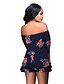 cheap Women&#039;s Jumpsuits &amp; Rompers-Women&#039;s Off The Shoulder Mid Rise Daily Rompers