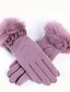 cheap Women&#039;s Gloves-Women&#039;s Wrist Length Fingertips Gloves - Patchwork / Winter