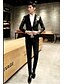 cheap Men&#039;s Trench Coat-Men&#039;s Going out Casual/Daily Party Casual Spring Fall Blazer