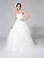 cheap Wedding Dresses-Wedding Dresses Court Train A-Line Sleeveless Sweetheart Taffeta With Criss-Cross 2023 Bridal Gowns