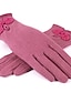 cheap Women&#039;s Gloves-Women&#039;s Wool Wrist Length Fingertips,Casual Solid Winter Black Beige Pink Wine