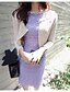 cheap Women&#039;s Dresses-Women&#039;s Casual / Daily Dress - Solid Colored Summer Purple Pink