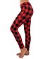 cheap Women&#039;s Pants-Women&#039;s Mid Rise Micro-elastic Skinny Chinos Pants,Vintage Street chic Skinny Chinos Plaid