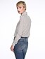 cheap Women&#039;s Blouses &amp; Shirts-Women&#039;s Daily Casual Spring Summer Fall Shirt,Polka Dot Shirt Collar Long Sleeves Thin