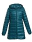 preiswerte Daunenjacken &amp; Parkas für Damen-Damen Daunenjacke Alltag Winter Standard Mantel Jacken Langarm Solide Wein Blau Schwarz / Übergrössen / Weiße Entendaunen / Übergrössen