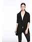 cheap Women&#039;s Jackets-Women&#039;s Jacket Casual Jacket Daily Spring Fall Regular Coat Round Neck Jacket Long Sleeve Solid Colored Classic Style Black Green