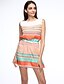 cheap Women&#039;s Dresses-Women&#039;s Loose Sleeveless Striped Summer Streetwear Holiday Fine Stripe Screen Color One-Size