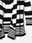 cheap Women&#039;s Sweaters-Women&#039;s Fine Stripe Classical Stripe Irregular Long Sleeve Loose Cardigan More Ways