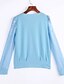 voordelige Grote maten topjes-Dames Blouse Effen Ronde hals Dagelijks Weekend Lange mouw Normale pasvorm Tops Wit Zwart Paars