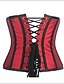 cheap Corsets &amp; Shapewear-Women&#039;s Zipper Underbust Corset - Patchwork