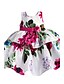 זול שמלות-בנות &#039; ללא שרוולים פרחוני גרפיקה מודפסת תלת מימדית שמלות פרחוני שמלה כל העונות ליציאה