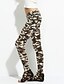 voordelige Sexy lingerie-Dames Print Legging Opdruk Leger Groen S M L