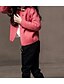 abordables Vestes et manteaux pour filles-Fille Décontracté / Quotidien Couleur Pleine Coton Costume &amp; Blazer