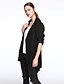 cheap Women&#039;s Jackets-Women&#039;s Jacket Casual Jacket Daily Spring Fall Regular Coat Round Neck Jacket Long Sleeve Solid Colored Classic Style Black Green