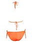 voordelige Bikini&#039;s &amp; Badmode-Dames Kleurenblok Bloemen Sport Halter Wit Zwart Paars Bikini Zwemkleding Zwempak - Effen S M L Wit