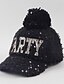 cheap Women&#039;s Hats-Women &#039;S Winter Cap Hair Plush Letters Take Baseball Cap Women&#039; S Fashion Cap