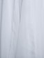 abordables Robes de Mariée-Salle Robes de mariée Trapèze Col V Bretelles Classiques Traîne Brosse Mousseline de soie Robes de mariée Avec Dentelle 2023
