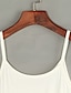 abordables Camisetas y camisolas de mujer-Mujer Simple Algodón Tank Tops, Con Tirantes Un Color / Verano