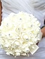 Χαμηλού Κόστους Λουλούδια Γάμου-Λουλούδια Γάμου Μπουκέτα Γάμου / Πάρτι / Βράδυ Στρας / Αφρός / Σατέν 19,7 &quot; (περίπου50εκ) Χριστούγεννα