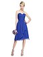 cheap Bridesmaid Dresses-A-Line Bridesmaid Dress Sweetheart Sleeveless Open Back Knee Length Chiffon with Criss Cross / Ruched / Draping 2022