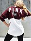 preiswerte Kapuzenpullover &amp; Sweatshirts für Damen-Damen Aktiv / Street Schick Pullover Buchstabe / Frühling / Herbst