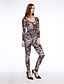 voordelige Dames jumpsuits &amp; rompers-Dames Sexy Skinny Club Jumpsuits,Jacquard Alle seizoenen