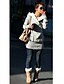 cheap Women&#039;s Outerwear-Women&#039;s Daily Hoodie Solid Colored Pocket Basic Hoodies Sweatshirts  Slim Long Black Gray / Spring / Fall / Fleece Lining