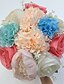 cheap Wedding Flowers-Wedding Flowers Bouquets Wedding / Party / Evening Satin 8.66&quot;(Approx.22cm)