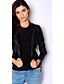 abordables Blazers y Chaquetas de Mujer-Mujer Chaqueta de cuero Remache