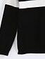 billige damesweaters-Dame Simpel Afslappet/Hverdag Normal Cardigan Farveblok,Sort Rund hals Langærmet Akryl Vinter Medium Mikroelastisk