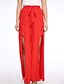 cheap Women&#039;s Jumpsuits &amp; Rompers-Women&#039;s Color Block Split Backless Wide Leg Casual Loose Jumpsuits,Sexy / Street chic Strap Sleeveless